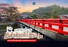 สะพานนาคะบาชิ Nakabashi Bridge สะพานสีแดงแลนด์มาร์กแห่งทาคายาม่า